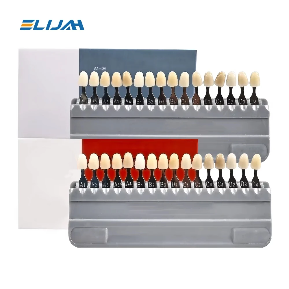 Teeth Whitening/Bleaching - ELIJAH Master Dental Bleach Shade Guide