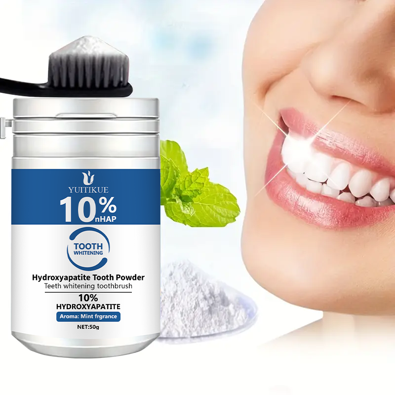 YUTIKUE 10% nHAP Tooth Powder  - đánh giá và giá Teeth Whitening Flash