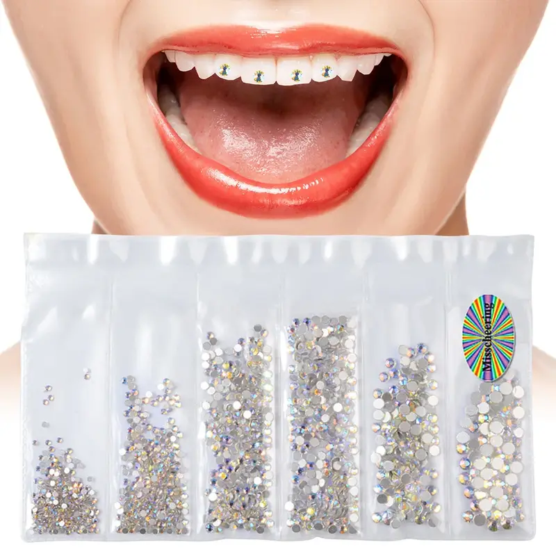1 Set Teeth Gemstone Decoratio - đánh giá và giá Tooth Gem Kit