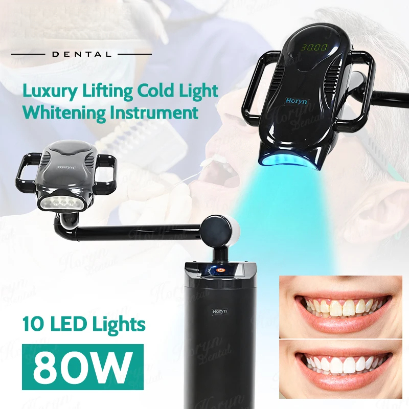 80W Lift Type Dental Cold Ligh - đánh giá và giá Teeth Whitening Flash