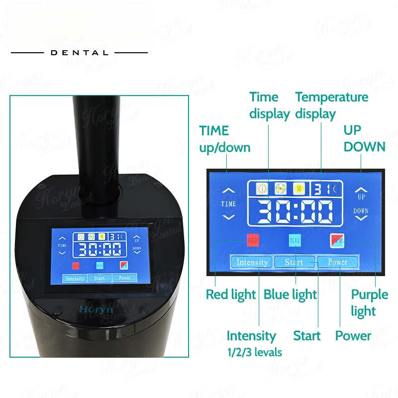80W Lift Type Dental Cold Ligh - đánh giá và giá Teeth Whitening Flash