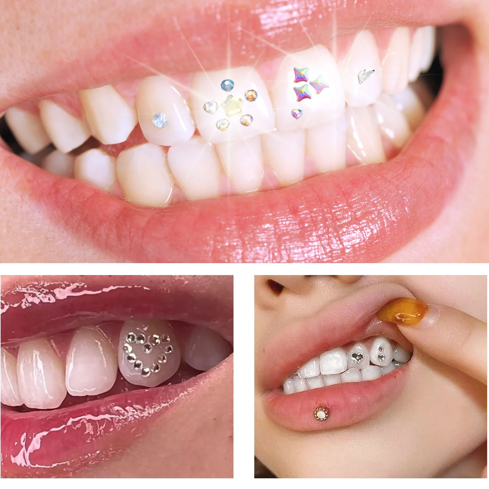 Tooth Jewelry Kit DIY Teeth Ge - đánh giá và giá Tooth Gem Kit