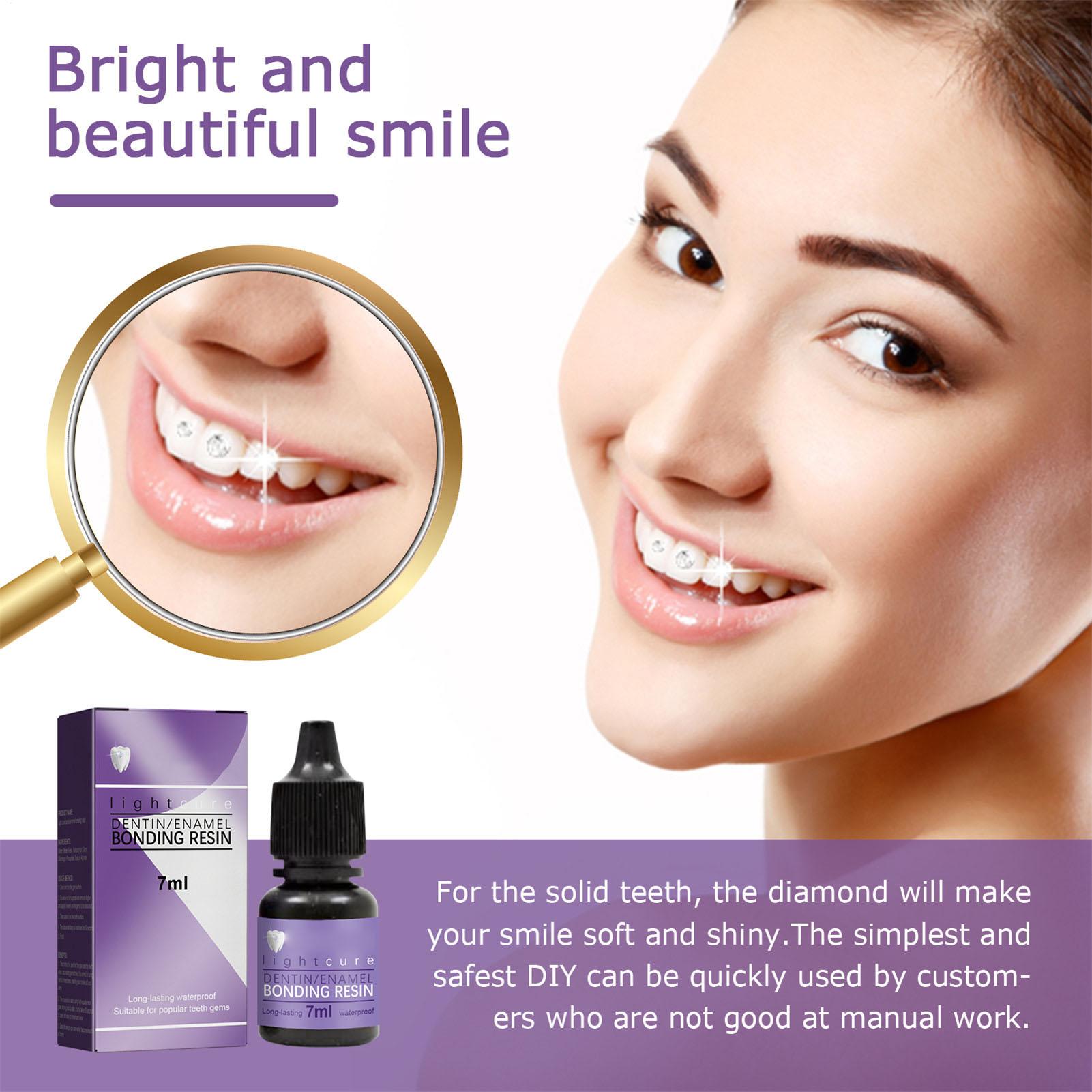 7ml Tooth Gem Glue Dental Adhe - đánh giá và giá Tooth Gem Kit