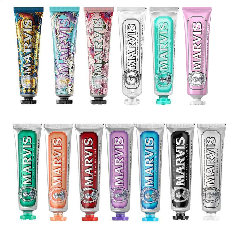 Marvis Whitening Healtmint Fre - đánh giá và giá Teeth Whitening Marvis Toothpaste