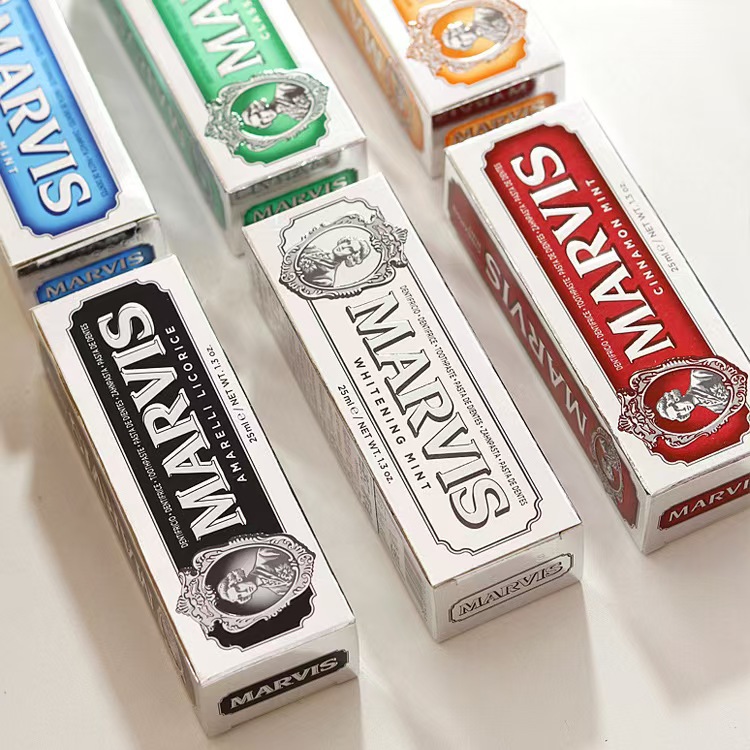 Marvis Whitening Healtmint Fre - đánh giá và giá Teeth Whitening Marvis Toothpaste