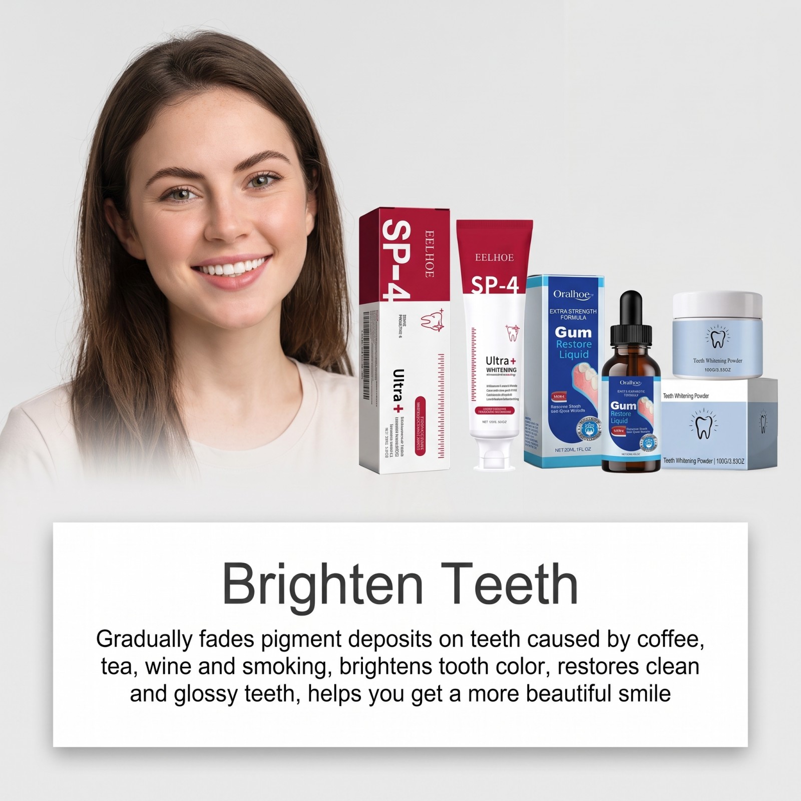 Oral Care Combo Set Whitening  - đánh giá và giá Teeth Whitening Flash
