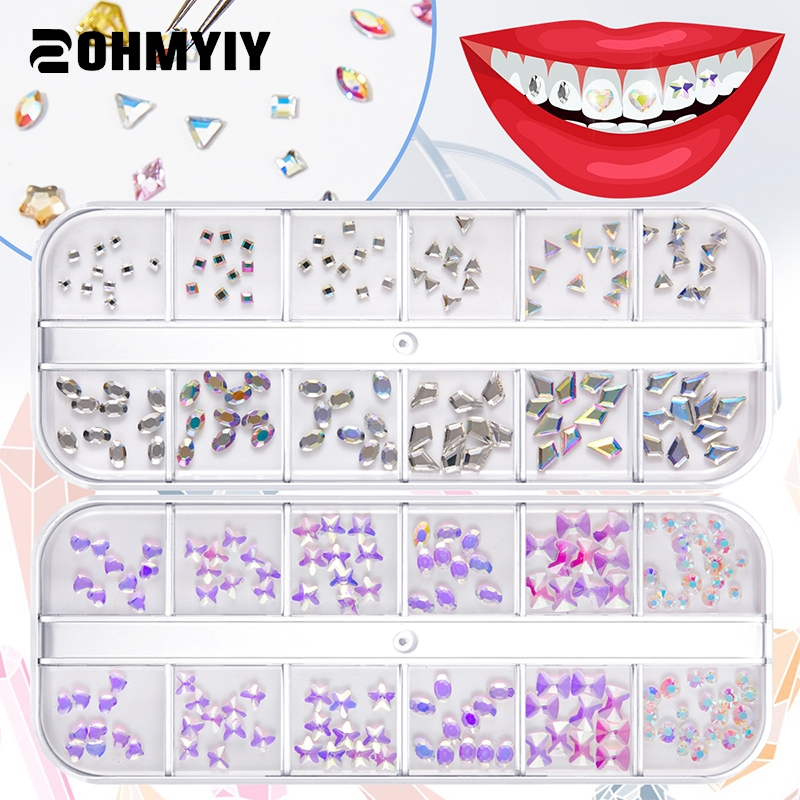 1Set Dental Crystal Fashion Te - đánh giá và giá Tooth Gem Kit