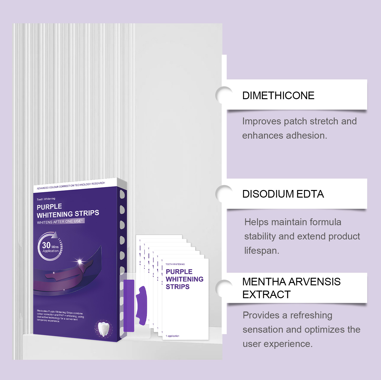 Purple Bright Stain-Removing T - đánh giá và giá Teeth Whitening Ingredients