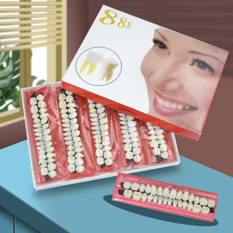 28 Teeth Dental Resin Denture  - đánh giá và giá Teeth Whitening Flash