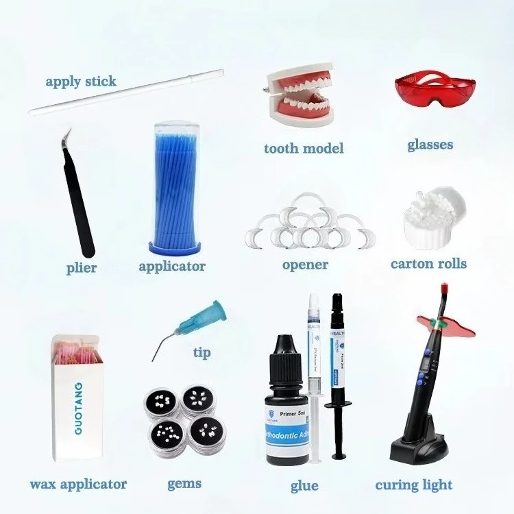 Best Home, Tooth Starter Light - đánh giá và giá Tooth Gem Kit
