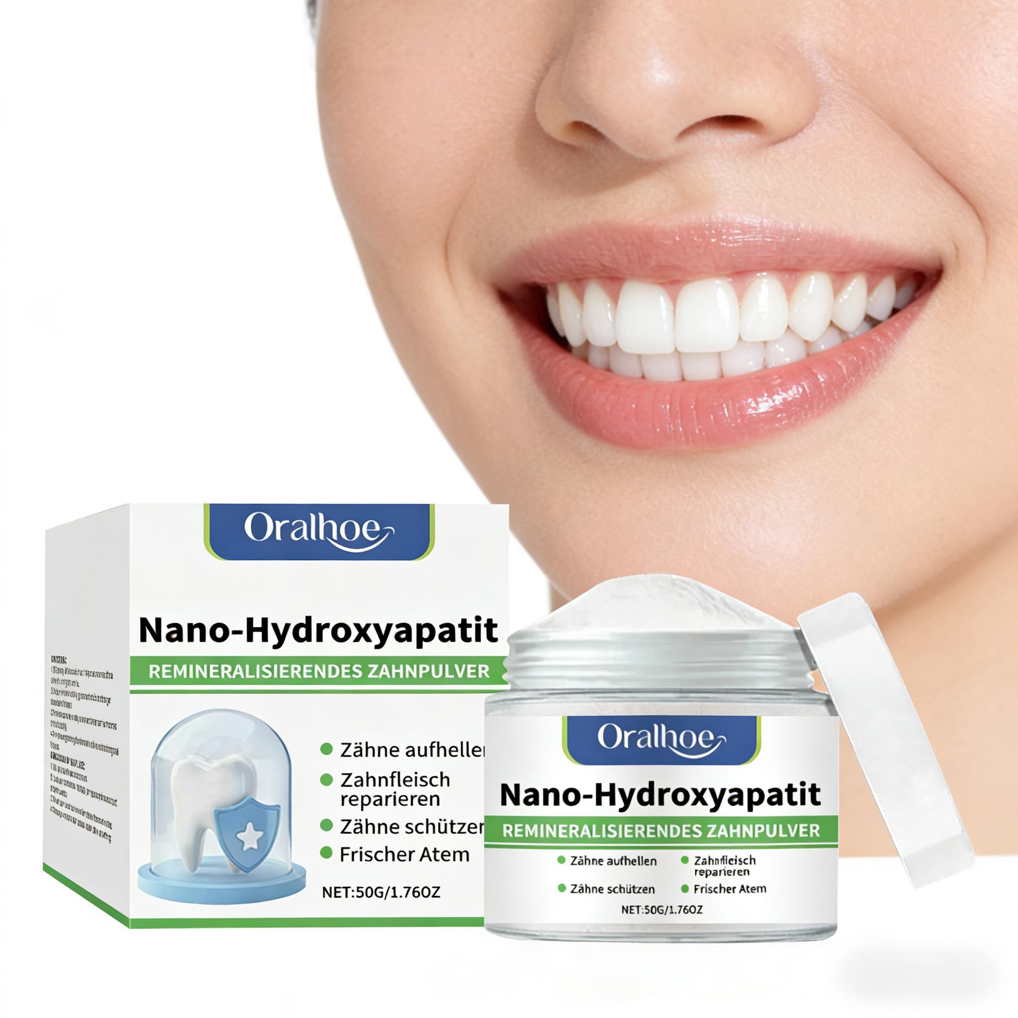 Oralhoe Whitening Tooth Powder - đánh giá và giá Teeth Whitening Flash