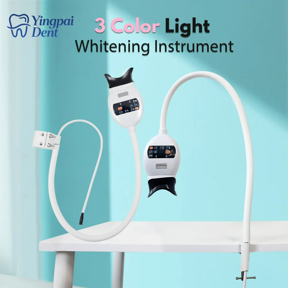 Adjustable 3 Colors LED Teeth  - đánh giá và giá Teeth Whitening/Bleaching
