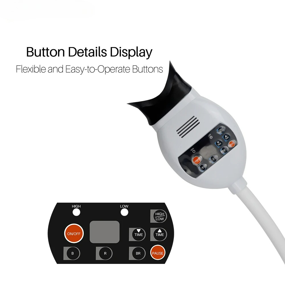 Adjustable 3 Colors LED Teeth  - đánh giá và giá Teeth Whitening/Bleaching