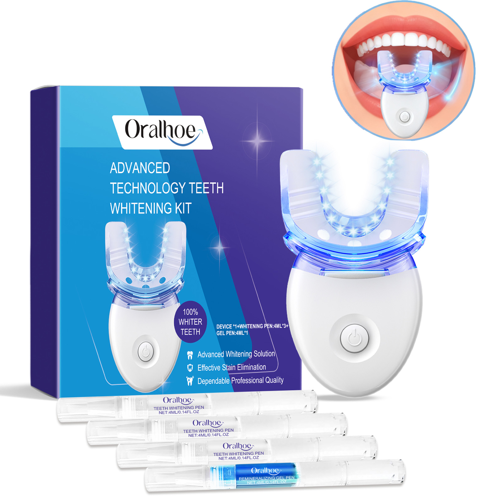Professional Teeth Whitening L - đánh giá và giá Teeth Whitening Gel Peroxide